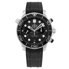210.32.44.51.01.001 | Omega Seamaster Diver 300M Co‑Axial Master Chronometer Chronograph 44mm watch.