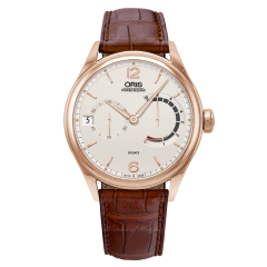 Oris Artelier Calibre 111 Rose Gold Manual 43 mm 01 111 7700 6061-Set 1 23 86