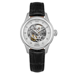 01 560 7687 4019-07 5 14 60FC | Oris Artelier Skeleton Diamonds Automatic 31 mm watch | Buy Now