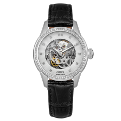01 560 7687 4919-07 5 14 60FC | Oris Artelier Skeleton Diamonds Automatic 31 mm watch | Buy Now