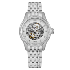 01 560 7687 4919-07 8 14 77 | Oris Artelier Skeleton Diamonds Automatic 31 mm watch | Buy Now