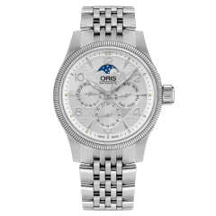 01 582 7678 4061-07 8 20 30 | Oris Big Crown Complication Steel Automatic 40 mm watch | Buy Now