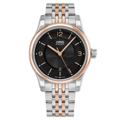 Oris Classic Date Steel Gold PVD Automatic 42 mm 01 733 7594 4334-07 8 20 12