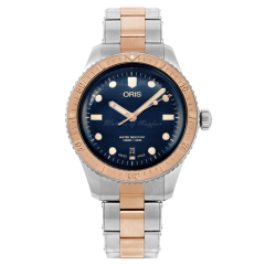 01 733 7707 4355-07 8 20 17 | Oris Divers Sixty-Five 40 mm watch | Buy Now