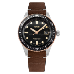 01 733 7720 4354-07 5 21 44 | Oris Divers Sixty Five 42 mm watch | Buy Now