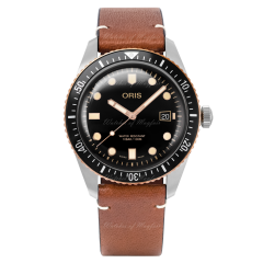 01 733 7720 4354-07 5 21 45 | Oris Divers Sixty-Five 42 mm watch | Buy Now