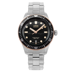 01 733 7707 4354-07 8 20 18 | Oris Divers Sixty-Five 40 mm watch | Buy Now