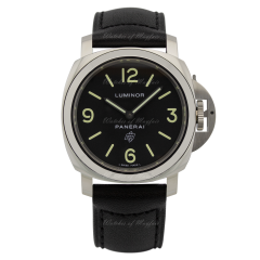 Panerai Luminor Base Logo Acciaio PAM01000. Watches of Mayfair London