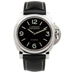 New Panerai Luminor Base 8 Days Acciaio PAM00560 watch