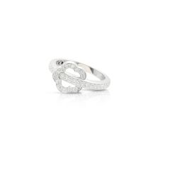 15423B | Buy Pasquale Bruni Make Love White Gold Diamond Ring Size 53
