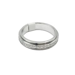 G34PT4 | Piaget Platinum Diamond Wedding Ring Size 55