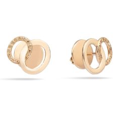 POB9101_O7000_DBR00 | Pomellato Brera Rose Gold Diamond Earrings | Buy Now