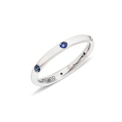 A.A104/O9/ZF | Pomellato White Gold Sapphire Ring | Buy Now
