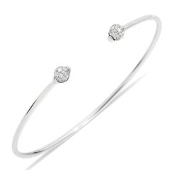 PBB8010_O2WHR_DB000-S | Pomellato M'ama Non M'ama White Gold Diamond Bracelet Size S