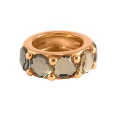A.A802/O7/PA | Buy Pomellato Narciso Rose Gold Prasiolite Ring Size 53