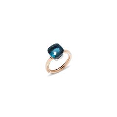 PAA1100_O6000_000TL | Pomellato Nudo Rose and White Gold Topaz Ring | Buy Now

