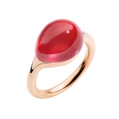 A.B301/9/SZP | Buy Pomellato Rouge Passion Rose Gold Sapphire Ring