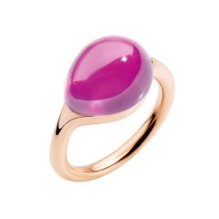 A.B301/9/SZR | Buy Pomellato Rouge Passion Rose Gold Sapphire Ring