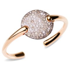 PBB6070_O7000_DBX00 | Buy Pomellato Sabbia Rose Gold Diamond Bracelet Size S