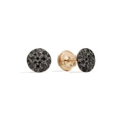 POB2042_O7000_DBK00 | Pomellato Sabbia Rose Gold Diamond Earrings | Buy Now