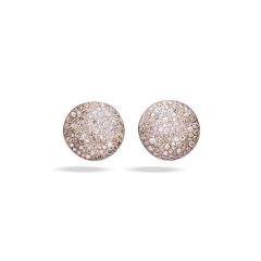 POB6073_O7000_DBX00 | Pomellato Sabbia Rose Gold Diamond Earrings|Buy Now