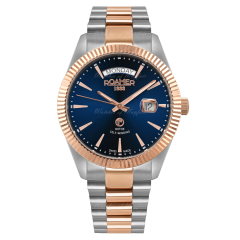 981662 47 45 90 | Roamer PrimeLine Daydate Blue Automatic 42 mm watch. Buy Online