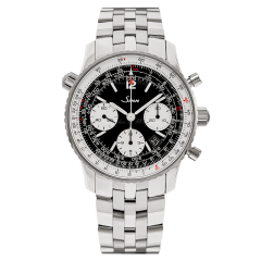 903.040 | Sinn 903 St Instrument Chronographs Navigator Black Dial Bracelet 41mm watch. Buy Online