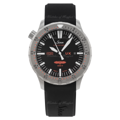 403.031 | Sinn UX GSG 9 (EZM 2B) Diving Black Dial Silicone 44 mm watch. Buy Online