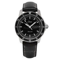 104.010 | Sinn 104 St Sa I Instrument Classic Pilot Black Dial Leather 41mm watch. Buy Online