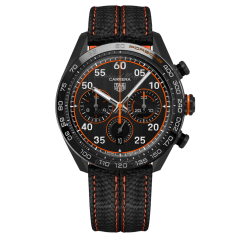 CBN2A1M.FC6526 | TAG Heuer Carrera X Porsche Orange Racing Automatic Chronograph 44 mm watch | Buy Now