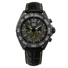 CAZ101AJ.FC6487 | TAG Heuer Formula 1 x Senna Quartz Chronograph 43 mm watch | Buy Now