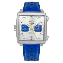 CAW218C.FC6548 | TAG Heuer Monaco Racing Blue Automatic Chronograph Limited Edition 39 mm watch | Buy Online