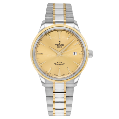 M12503-0001 | Tudor Style Automatic Champagne Dial Yellow Gold 38 mm watch. Buy Online