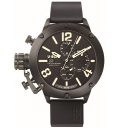 U-Boat Classico Titanium IBP Chrono 53 mm New Authentic Watch. Ref: 8072. International Delivery. Tax Free. 2 years warranty.