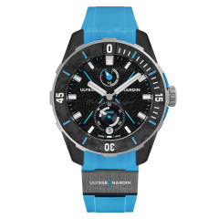 1183-170-2B/3A | Ulysse Nardin Diver NET Azure Automatic 44 mm watch | Buy Online