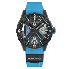3723-170-2B/3A | Ulysse Nardin Diver X Skeleton Azure Automatic 44 mm watch | Buy Online
