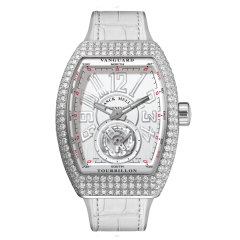 Franck Muller Vanguard Tourbillon Diamonds 41 x 49.95 mm V 41 T D (BC) AC WH WH