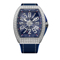 V 45 CH YACHT D (BL) OG BL BL-TX | Franck Muller Vanguard Yachting Crazy Hours 44 x 53.7 mm watch | Buy Now