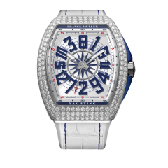V 45 CH YACHT D (BL) OG WH WH-AL | Franck Muller Vanguard Yachting Crazy Hours 44 x 53.7 mm watch | Buy Now 