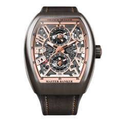 Franck Muller Vanguard Master Banker Skeleton 44 x 53.7 mm V 45 MB SC DT SQT BR (5N) TT SK GR