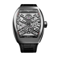 Franck Muller Vanguard Seven Days 44 x 53.7 mm V 45 S6 SQT (NR) OG SK BLK