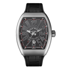 V 45 SC DT (NR) AC BLK BLK | Franck Muller Vanguard 44 x 53.7mm watch. Buy Online