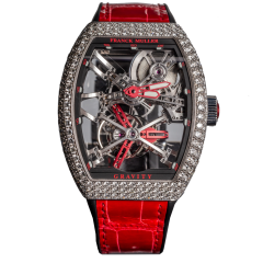V 45 T GR CS SQT D (ER) OG SK RD | Franck Muller Vanguard Gravity 44 x 53.7 mm watch | Buy Now