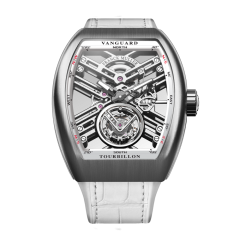 Franck Muller Vanguard 44 x 53.7 mm V 45 T SQT BR (BC) OG SK WH