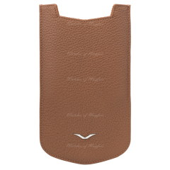004-00004-002-02 | Vertu Aster P Slip Calf Caramel Brown Leather Case. Buy Online