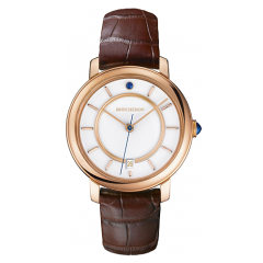 WA021103 | Boucheron Epure Pink Gold White Dial Date 38 mm watch. Buy Online