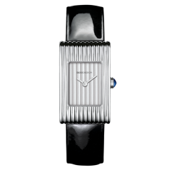 WA030503 | Boucheron Reflet Small Atinless Steel Gadroon Dial Watch