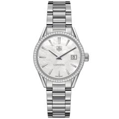 WAR1315.BA0778 | TAG Heuer Carrera Diamonds Quartz Lady 32 mm watch | Buy Now