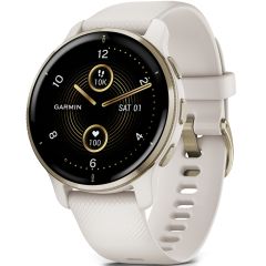 Garmin Venu 2 Plus Ivory Cream Gold 43 mm 010-02496-12