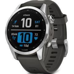 Garmin Fenix 7S Standard Edition Silver With Graphite Band 42 mm 010-02539-01